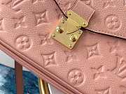 Louis Vuitton Pochette Metis 25 Pink Monogram Empreinte M44018 - 2