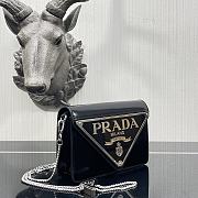 Prada Shoulder Bag 17 Black 7888 - 6