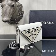 Prada Shoulder Bag 17 White 7889 - 4