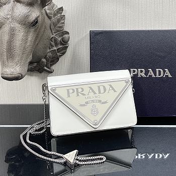 Prada Shoulder Bag 17 White 7889