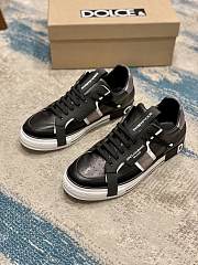 D&G Calfskin Nappa Portofino Sneaker 7921 - 3