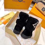 LV snowdrop flat ankle boot black - 6