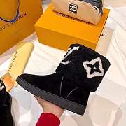 LV snowdrop flat ankle boot black - 2