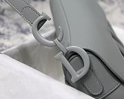 Dior Saddle 25.5 Full Gray M9001 - 5