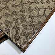 Gucci Tote Bag 38 Ophidia Leather Brown 623695 - 5