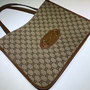 Gucci Tote Bag 38 Ophidia Leather Brown 623695 - 6
