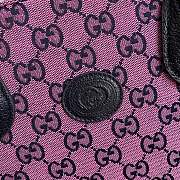 Gucci Tote Bag Canvas 31 GG Supreme Purple 659983 - 3