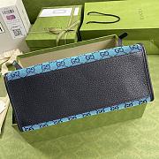 Gucci Tote Bag Canvas 31 GG Supreme Blue 659983 - 2