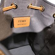 Fendi FF Mon Tresor Brown Calfskin Leather 8066  - 5