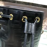 Fendi FF Mon Tresor Black Calfskin Leather 8066 - 4