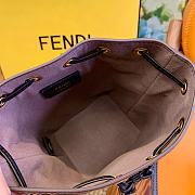 Fendi FF Mon Tresor Dark Brown Calfskin Leather 8066 - 3
