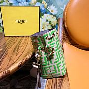 Fendi FF Mon Tresor Light Green Calfskin Leather 8066 - 2