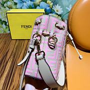 Fendi FF Mon Tresor Light Pink Calfskin Leather 8066 - 2