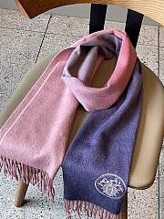 Hermes scarf multi-color gradient 8000 - 1
