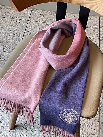 Hermes scarf multi-color gradient 8000