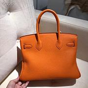 Hermès Birkin Orange 30cm 8043 - 3