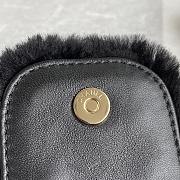 Chanel Shearling Lambskin Black 18 Bucket Bag - 4