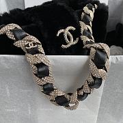 Chanel Shearling Lambskin Black 18 Bucket Bag - 2