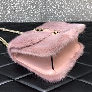 Valentino Mink Fur Mini 21 Shoulder Bag Pink - 2