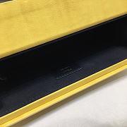 Fendi orizontal box bag 24 Yellow - 4