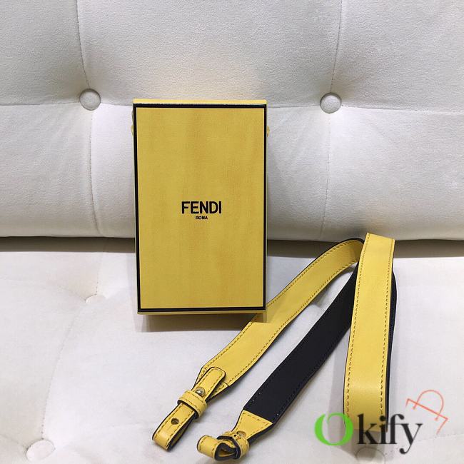 Fendi orizontal box bag 10 Yellow - 1