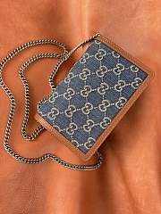Gucci Dionysus Ophidia Blue 16.5 Mini Shoulder Bag  - 3