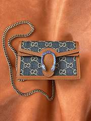 Gucci Dionysus Ophidia Blue 16.5 Mini Shoulder Bag  - 1