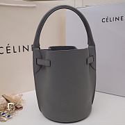 Celine nano bigbag bucket 21 gray 187243   - 3