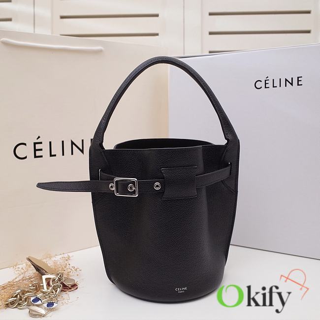 Celine nano bigbag bucket 21 black 187243 - 1