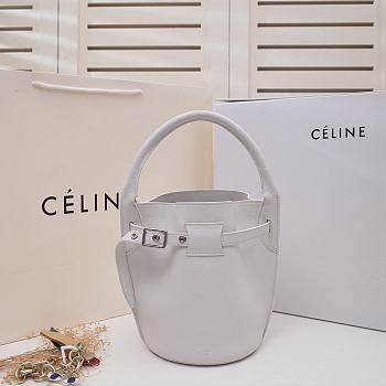 Celine nano bigbag bucket 21 white 187243