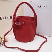 Celine nano bigbag bucket 21 red 187243 - 1