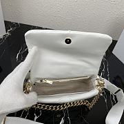 Prada Shoulder Bag 21 White 1BD292 - 2