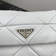 Prada Shoulder Bag 21 White 1BD292 - 4