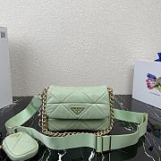 Prada Shoulder Bag 21 Green 1BD292 - 1