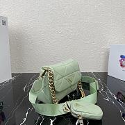 Prada Shoulder Bag 21 Green 1BD292 - 6