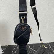 Prada Shoulder Bag 21 Black 1BD292 - 2