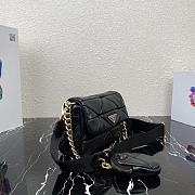 Prada Shoulder Bag 21 Black 1BD292 - 4