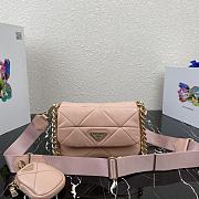 Prada Shoulder Bag 21 Peach 1BD292 - 1