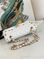 Chanel Flapbag Blingbling 25.5 White - 5