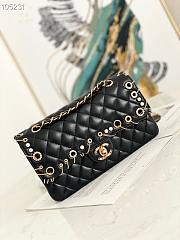 Chanel Flapbag Blingbling 25.5 Black - 1