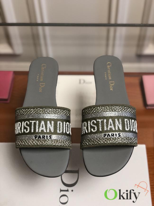 Dior Slide Gray 8180 - 1