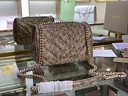Bvlgari cacbochon handbag brown 287993  - 2
