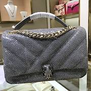 Bvlgari cacbochon handbag gray 287993 - 2