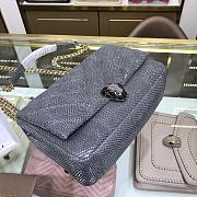 Bvlgari cacbochon handbag gray 287993 - 6