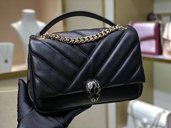 Bvlgari Serpenti Cabochon 22.5 Black 290471