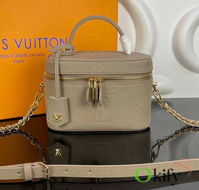 Louis Vuitton Vanity PM Beige M45599 Cosmetic purse - 1