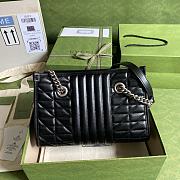 Gucci GG Marmont Handbag 26.5 Black 681483  - 4