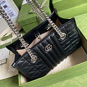 Gucci GG Marmont Handbag 26.5 Black 681483  - 3