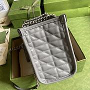Gucci GG Marmont Handbag 26.5 Gray 681483 - 6