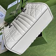 Gucci GG Marmont Handbag 26.5 White 681483 - 5
